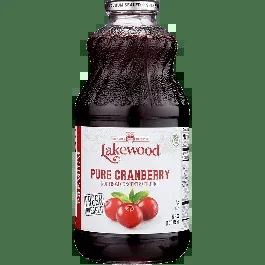 Lakewood Pure Cranberry Juice-32 FL OZ