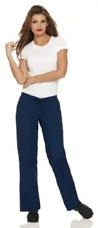 Landau Uniforms – Scrub Pants Cargo Large Navy Blue Female – 8385BNPLG