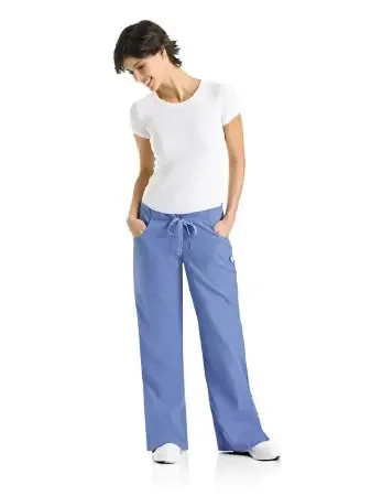 Landau Uniforms – Scrub Pants Cargo Large / Tall Navy Blue Female – 8385BNP LARGE TALL