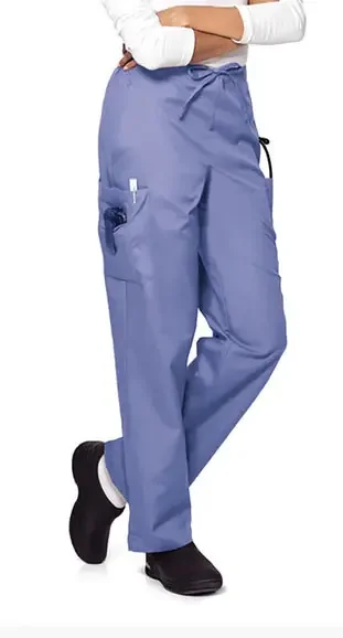 Landau Uniforms – Scrub Pants Cargo Small Ceil Blue Female – 8512BCP-SM