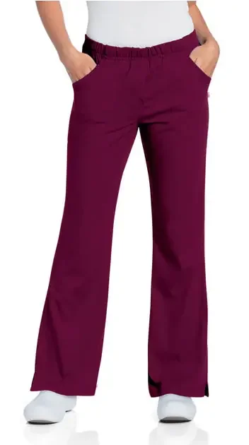 Landau Uniforms – Scrub Pants Flare Leg Medium Galaxy Blue Unisex – 9306BGAHM
