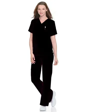 Landau Uniforms – Scrub Pants X-Small Black Unisex – 85221BLKXS