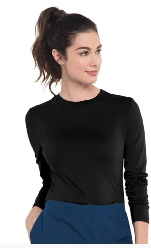 Landau Uniforms – Tee Shirt Without Pockets Long Sleeve Female – 50001BCA 338-4145