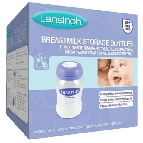Lansinoh – Breast Milk Storage Bag 6 oz. Plastic – 20435