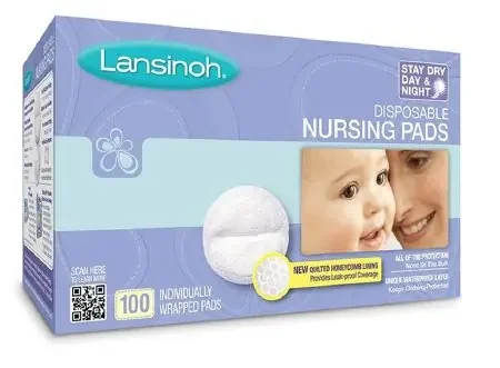 Lansinoh – Nipple Shield One Size Fits Most Cotton Disposable – 20370