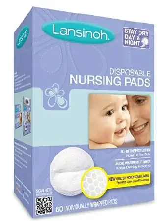 Lansinoh – Nursing Pad One Size Fits Most Cotton Disposable – 20265