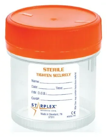 LeakBuster 3 – Urine Specimen Container 90 mL (3 oz.) Screw Cap Patient Information OR Sterile – 22146533