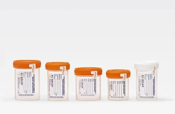 LeakBuster – Specimen Container 48 mm Opening 90 mL (3 oz.) Screw Cap Patient Information NonSterile – B902-1YN