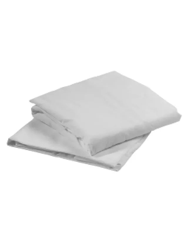Lew Jan Textile – Bed Sheet Flat Sheet 66 W X 104 L Inch Rose Cotton 55% / Polyester 45% Reusable – V22-66048R