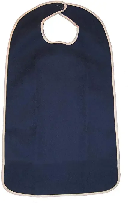 Lew Jan Textile – Bib Tie Closure Reusable Terry Cloth – M41-1830W-TS