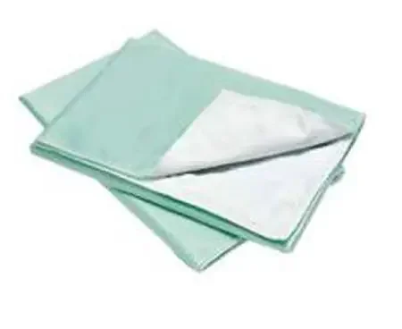 Lew Jan Textile – Underpad 34 X 36 Inch Reusable Polyester / Rayon Moderate Absorbency – M14-3535Q-1G