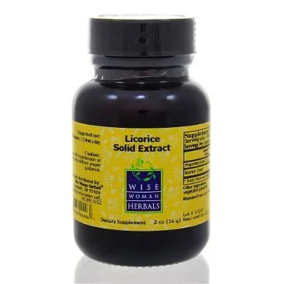Licorice Solid Extract 2oz by Wise Woman Herbals
