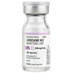 Lidocaine 2% with Epinephrine Injection, 20mL 25/Case | Fresenius