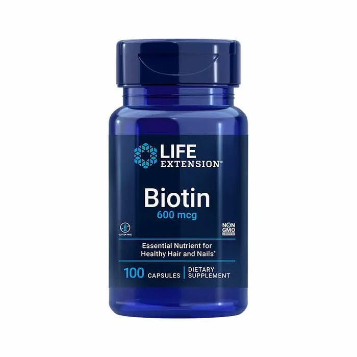 Life Extension Biotin, 600 mcg, 100 capsules
