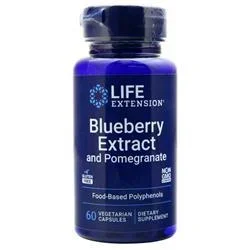 Life Extension Blueberry Extract and Pomegranate 60 vcaps