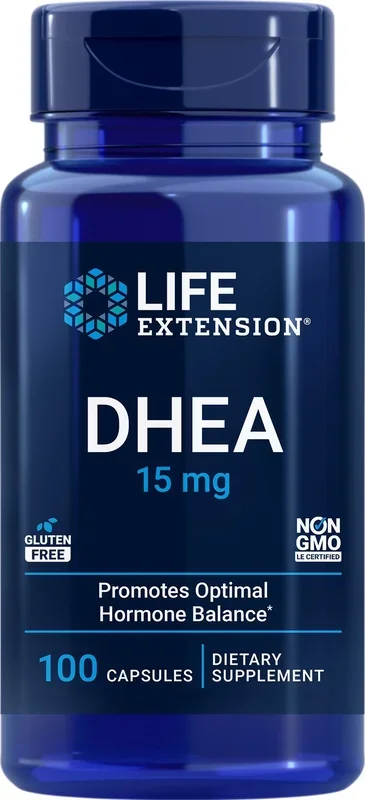 Life Extension DHEA 15mg 100 Capsule