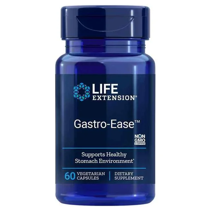 Life Extension Gastro-Ease™, 60 vegetarian capsules