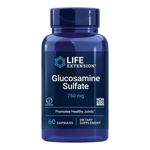 Life Extension, Glucosamine Sulfate, 60 Caps