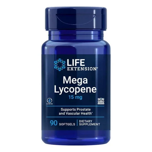 Life Extension, Mega Lycopene, 15 Mg, 90 Softgels