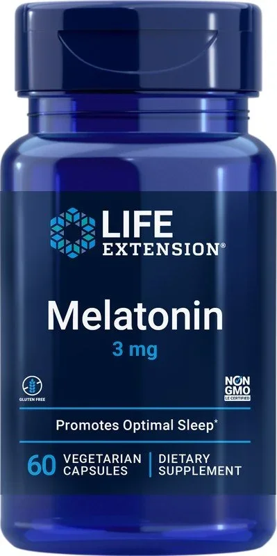 Life Extension Melatonin 3mg 60 Capsules