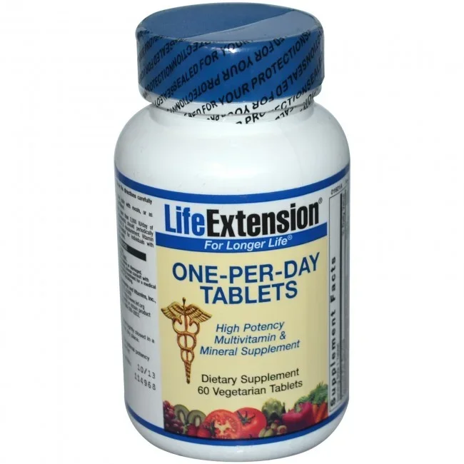 Life Extension One-Per-Day 60 Tablets