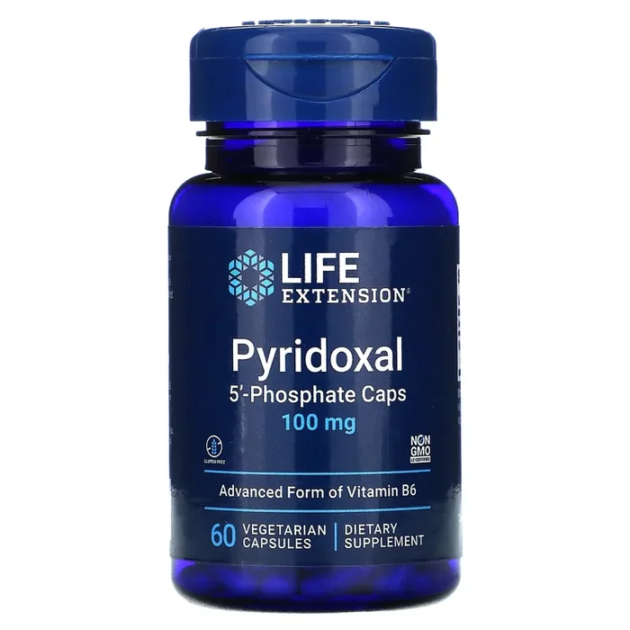 Life Extension, Pyridoxal 5′-Phosphate 100 mg, 60 Vegetarian Capsules