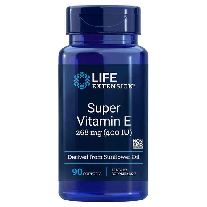 Life Extension Super Vitamin E, 268 mg (400 IU), 90 softgels