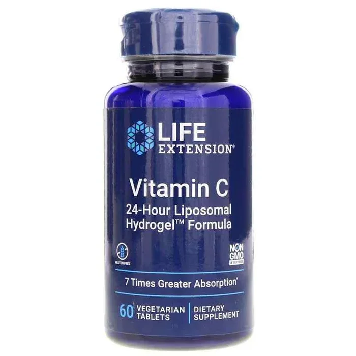 Life Extension Vitamin C 24-HLife Extension’s Liposomal Hydrogel™ Formula, 60 vegetarian tablets