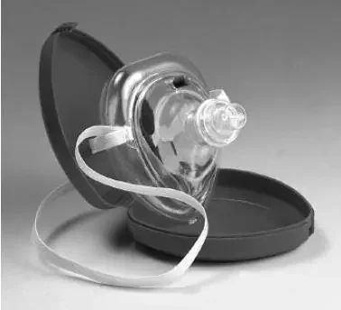 Life Support Products – CPR Resuscitation Mask with Case – L64184