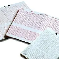 Life Trace – Diagnostic Recording Paper Thermal Paper 152 mm X 50 Foot Z-Fold Red Grid – 10643709