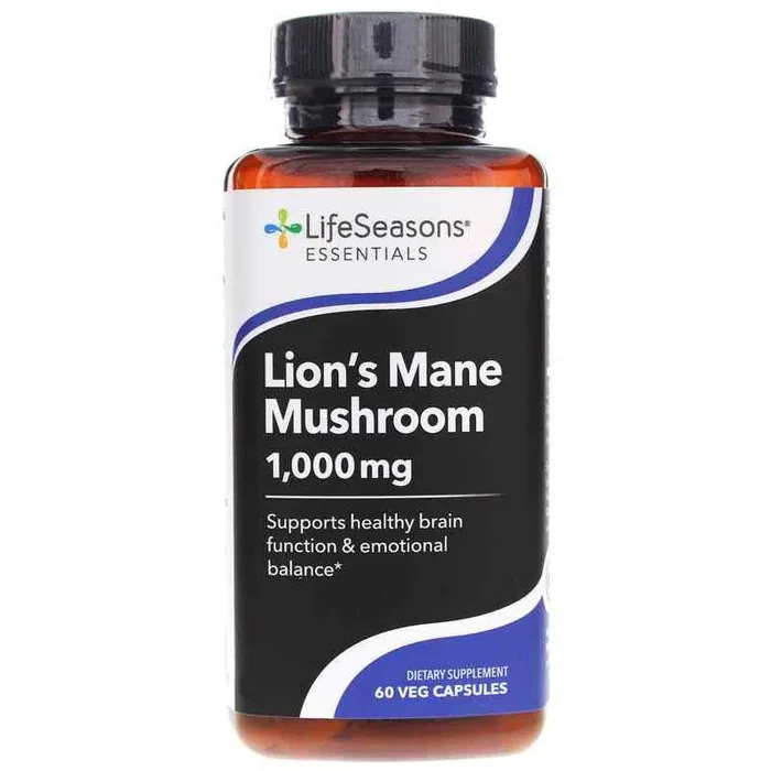 LifeSeasons Lion’s Mane Mushroom 1000 Mg