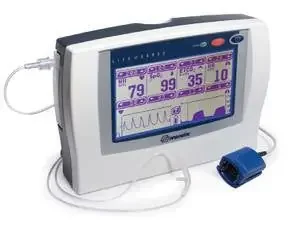 LifeSense – Patient Monitor Gas and Monitor Vitals Type ETCO2, Pulse Rate, Respiratory, SpO2 AC Power / Battery Operated – LIFE HUMAN-1401