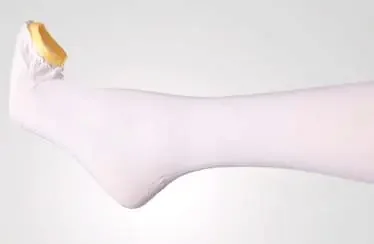 LifeSpan – Anti-embolism Stocking Lifespan Knee High Medium / Long White Inspection Toe – 558-02