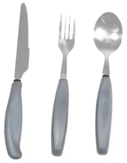 Lifestyle Essentials – Knife Ergonomically Designed Silver Stainless Steel – RTL1413