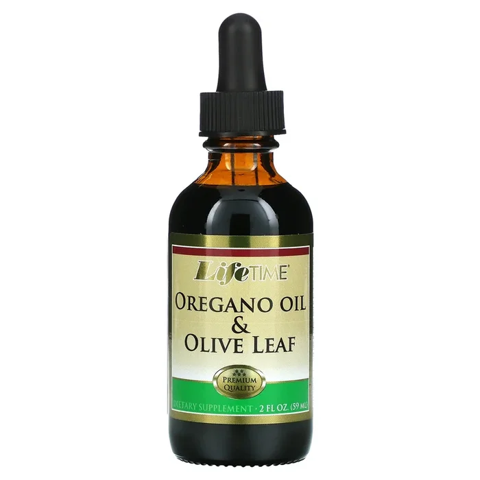 Lifetime, Oregano Oil & Olive Leaf, 2 Oz