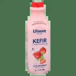 Lifeway Kefir Cultured Lowfat Milk Strawberry-32 oz