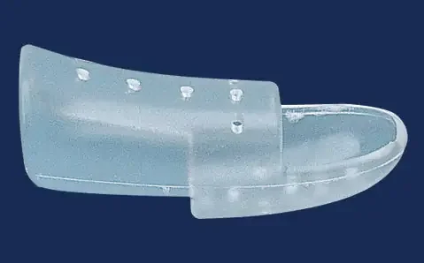 Link – Finger Splint Adult Size 6 Velcro Strap Finger Transparent – 10-2228/06