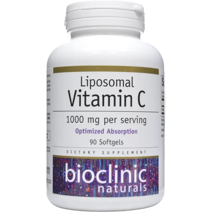 Liposomal Vitamin C 1000 mg 90 softgels by Bioclinic Naturals