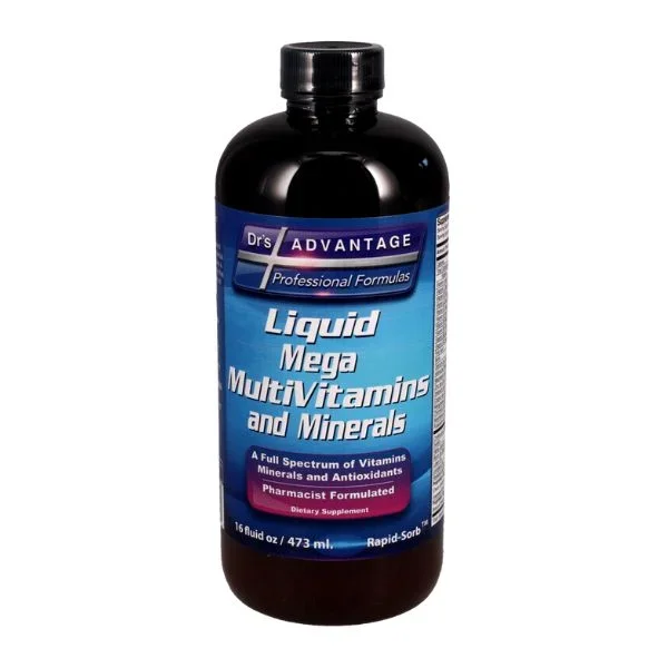 Liquid Mega MultiVitamins and Minerals