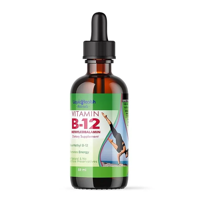 LiquidHealth – Vitamin B12 Drops – 2.03 fl. oz.