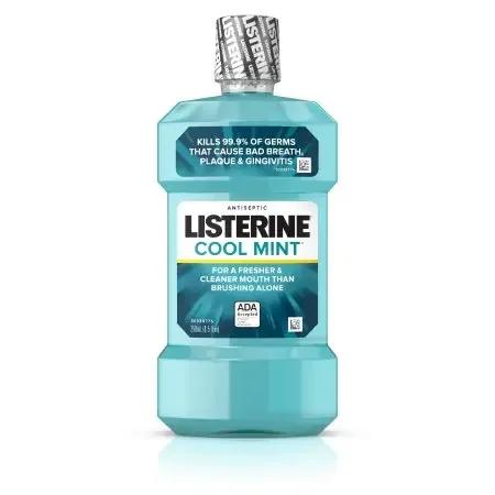 Listerine – Mouthwash 250 mL Cool Mint Flavor – 00312547440431