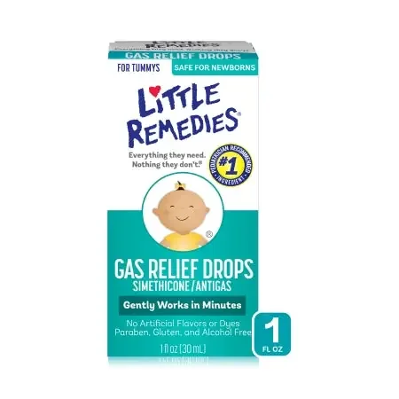 Little Remedies – Gas Relief 40 mg / 0.6 mL Strength Oral Drops 1 oz. – 56184120401