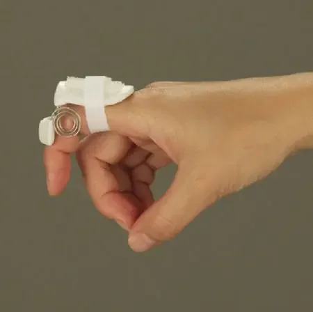LMB – Finger Flexion Splint X-Large Proximal Strap Silver / White – 503D