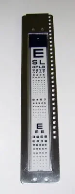 Lombart Instruments – Visual Acuity Slide For Slite Lamp – CP1RE11180