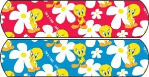 Looney Tunes Stat Strip – Adhesive Strip 3/4 X 3 Inch Plastic Rectangle Kid Design (Bugs Bunny /Sylvester) Sterile – 1086737