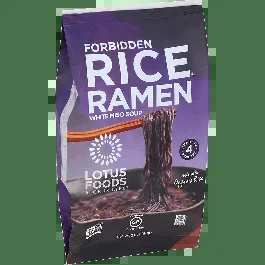 Lotus Foods Forbidden Rice Ramen White Miso Soup-2.8 Oz