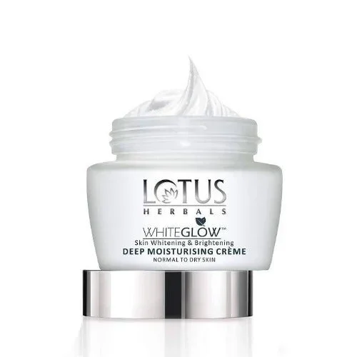 Lotus Herbals White glow Skin Whitening and Brightening Deep Moisturising Crème Spf 20 Pa+++