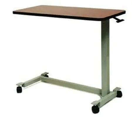 Low Height – Overbed Table Non-Tilt Automatic Spring Assisted Lift 21 to 32 Inch Height Range – A793004