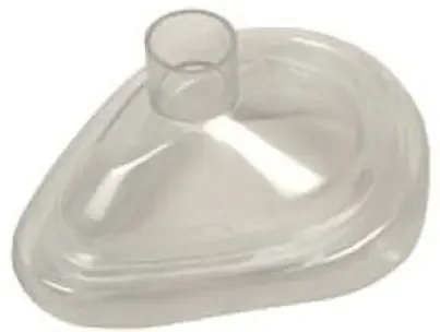 LSP Life Support Products – Oxygen Mask Elongated Style Adult Size 5 Without Strap – L595161-10