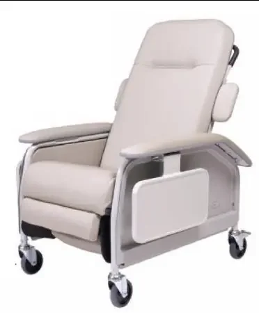 Lumex – Clinical Care 3-Position Recliner Blue Jade Four Tente Swivel Caster, Three Locking Caster – FR577RG9212